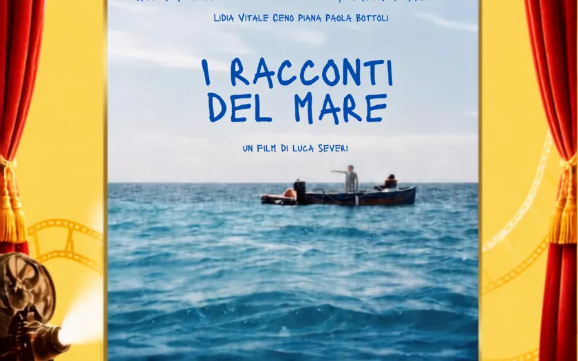 Locandina dell'evento speciale conproiezione del film I RACCONTI DEL  MARE