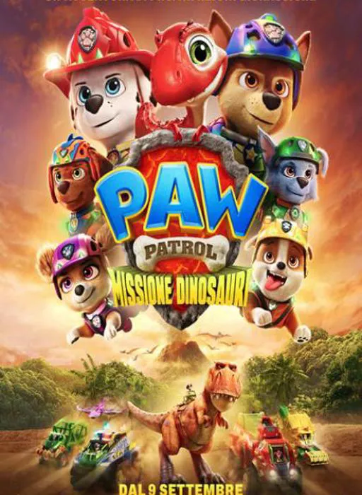 Dopo un salvataggio nell'oceano, la Paw Patrol si incaglia in un'isola ignota, che si scopre popolata da dinosauri. I gr