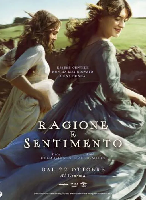 locandina ufficiale italiana del  film intitolato "Ragione e Sentimento