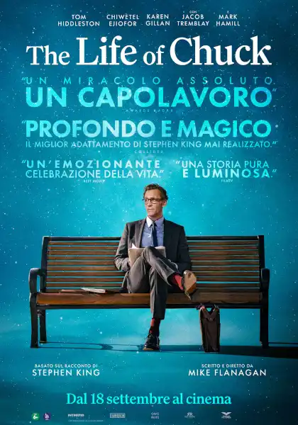 Proiezione e dibattito The life of Chuck a Capitan Bovo Cineforum a Isola della Scala 